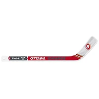 PWHL Ottawa Charge 18 inch white mini plastic player stick