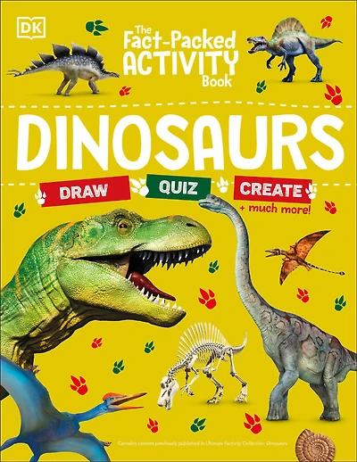 The Fact-Packed Activity Book: Dinosaurs - Édition anglaise