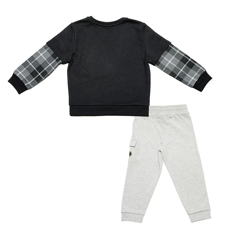 Batman - Ensemble deux pièces - Noir et gris chiné - Exclusivité Toys "R" Us