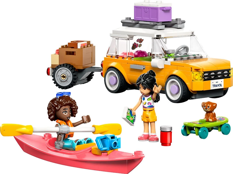 LEGO Friends La Voiture de Voyage de l'Amitié, Ensemble de Construction, Ensemble de Jeu de Voiture pour Jeu de Simulation 42659