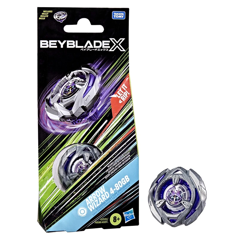 Beyblade X Arrow Wizard 4-80GB Booster Pack Set