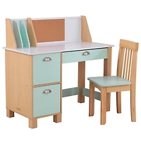 Bureau avec chaise - Menthe