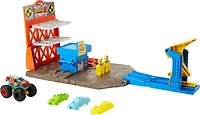 Hot Wheels Monster Trucks Blast Station Playset