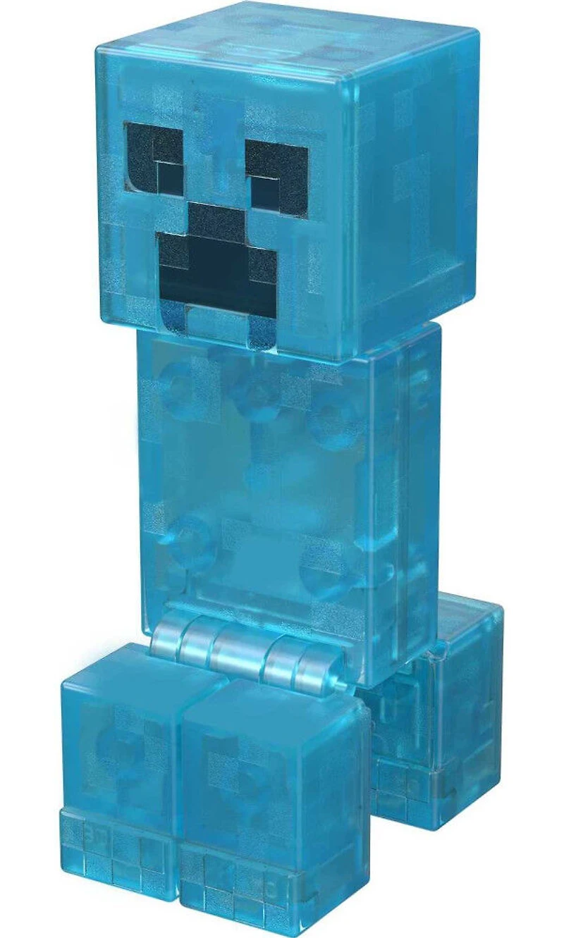 Minecraft - Figurine - Crée-Un-Portail - Creeper Électrisé