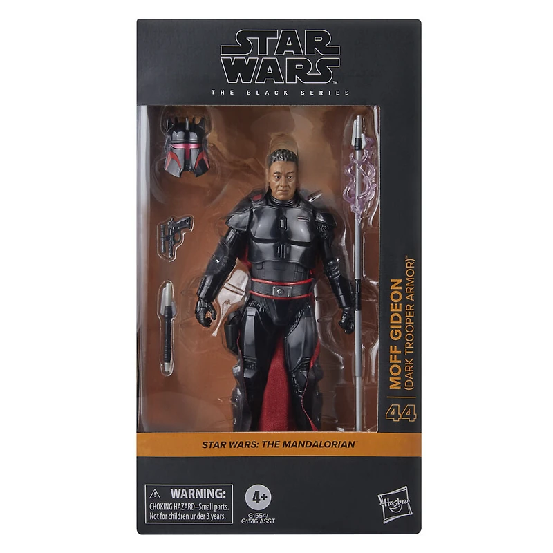 Star Wars The Black Series, figurine de collection Moff Gideon (armure de Dark Trooper) de 15 cm, Star Wars: The Mandalorian, à partir de 4 ans