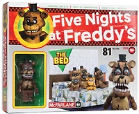 Five Nights at Freddy's small set The Bed with Nightmare Freddy figurine