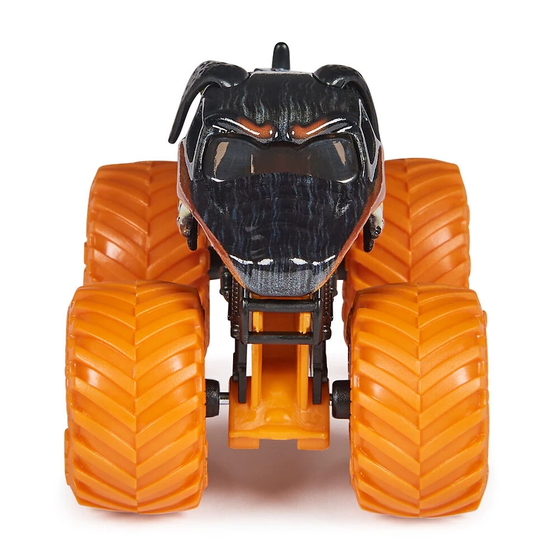 Monster Jam, Monster truck Monster Mutt Rottweiler officiel, véhicule en métal moulé, échelle 1:64