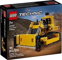 LEGO Technic Heavy-Duty Bulldozer Building Set, Construction Toy 42163
