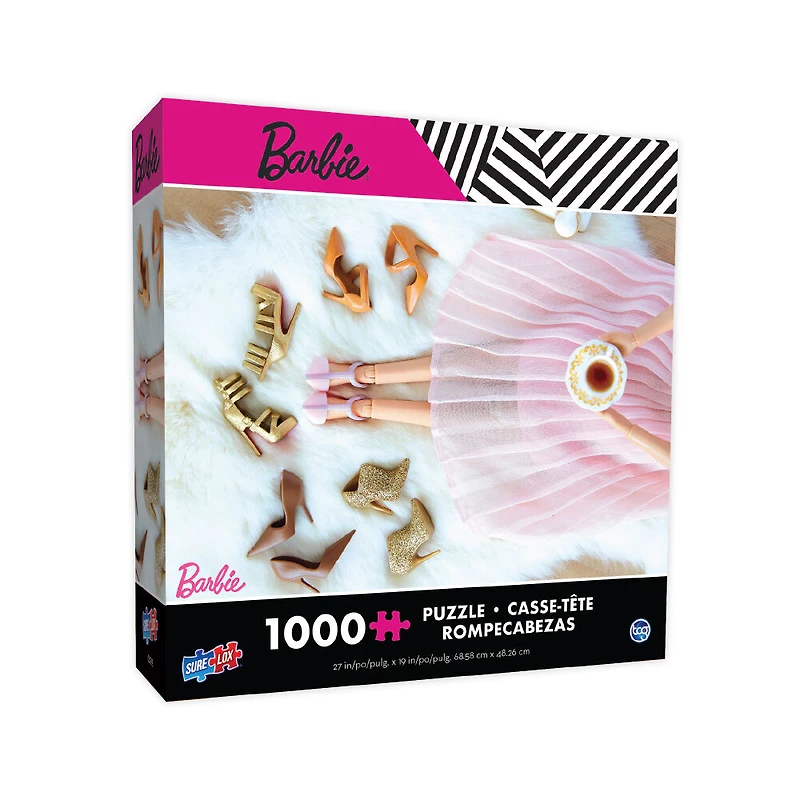 Puzzles Sure-Lox - Collection de puzzles Barbie - Chaussures et Café