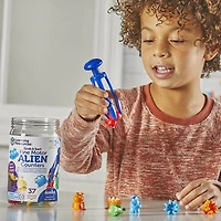 Playwell - Grab and Sort Fine Motor Alien Counters - English Edition