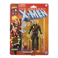 Marvel Legends Series X-Men, figurine articulée Longshot classique de 15 cm, 4 accessoires