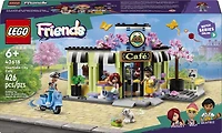 LEGO Friends Heartlake City Café Toy for Kids, Bakery Building Set for Social Development 42618