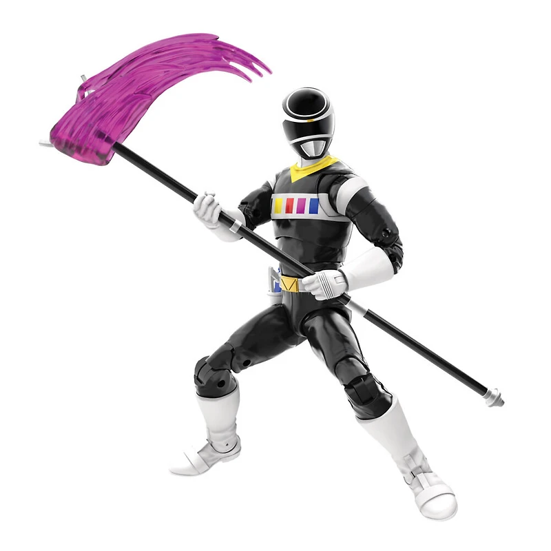 Power Rangers Lightning Collection In Space Black Ranger Action Figure Toy