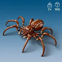 LEGO Harry Potter Aragog in the Forbidden Forest Spider Toy Playset, 2 Minifigures 76434