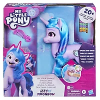 My Little Pony : Marquons les esprits, Étincelante Izzy Moonbow, poney violet