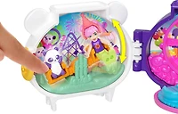 Polly Pocket Connexions Animales Coffret de jeu et poupées Panda