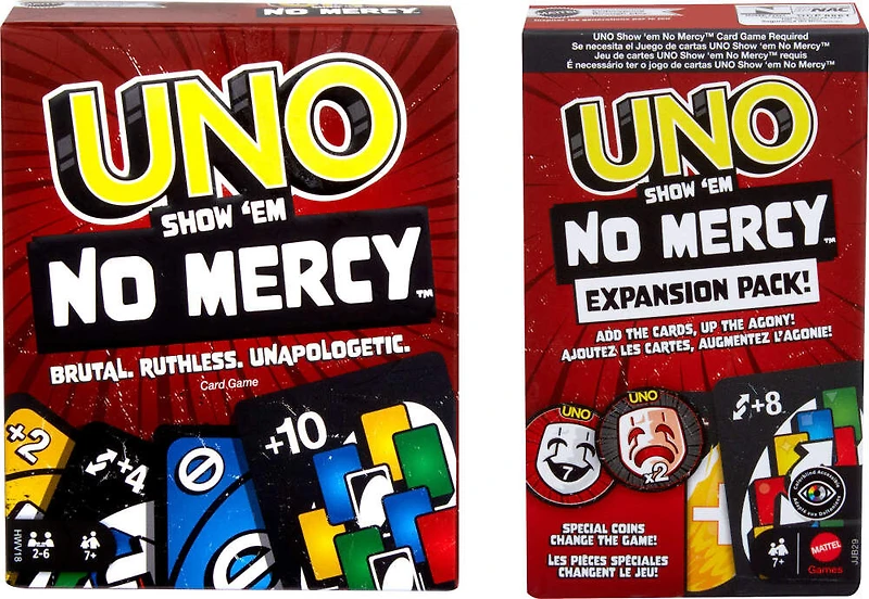 UNO Show 'em No Mercy Card Game Expansion Pack