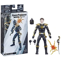 Power Rangers Lightning Collection, Dino Tonnerre Ranger Noir, figurine articulée premium de 15 cm de collection