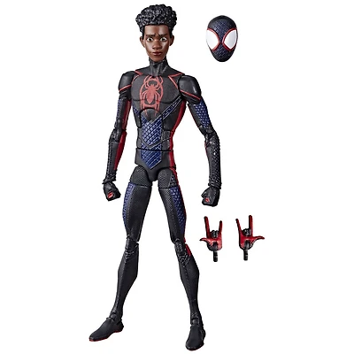 Marvel Legends Series, Spider-Man: Across the Spider-Verse (Partie 1), figurine Miles Morales de 15 cm, 3 accessoires