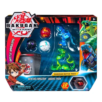 Bakugan, Battle Pack 5 personnages, Ventus Fangzor et Aquos Trox