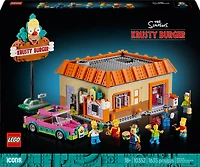 LEGO Icons The Simpsons: Krusty Burger Collectible Building Set for Adults & Fans, Ages 18+ - 10352