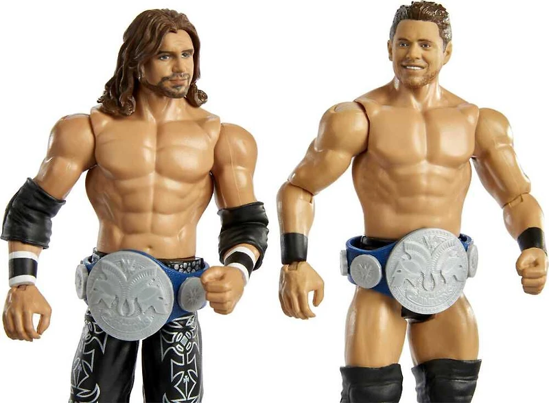 WWE - Coffret 2 Figurines Championship Showdown The Miz et John Morrison