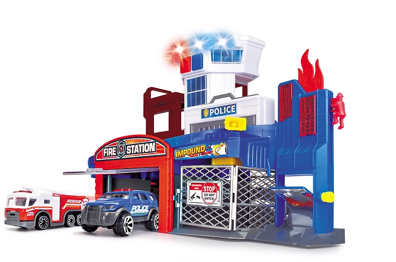 Fire and Rescue Playset - English Edition