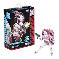 Transformers Studio Series 86-16, figurine Arcee classe Deluxe de 11 cm du film Les Transformers : le film