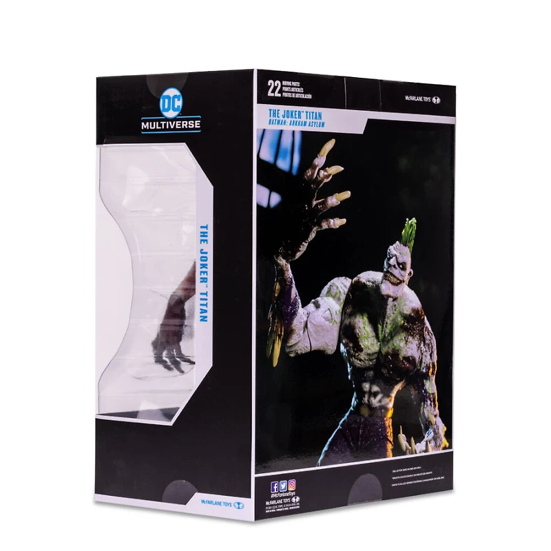 DC Multiverse - Titan Joker ( Batman: Arkham Asylum game) Méga figurine