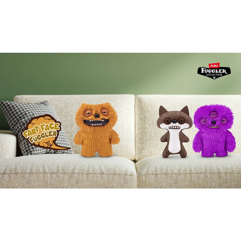 Fuggler Fart Face 9-inch Assortment Series 1 (Suspicious Fox - Chase) by ZURU