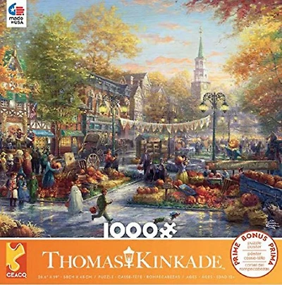 Ceaco: Thomas Kinkade - Pumpkin Festival casse-tête (1000 pc)
