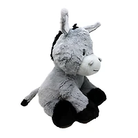 Plushies by Baby Mode Peluche d'âne gris - 11"