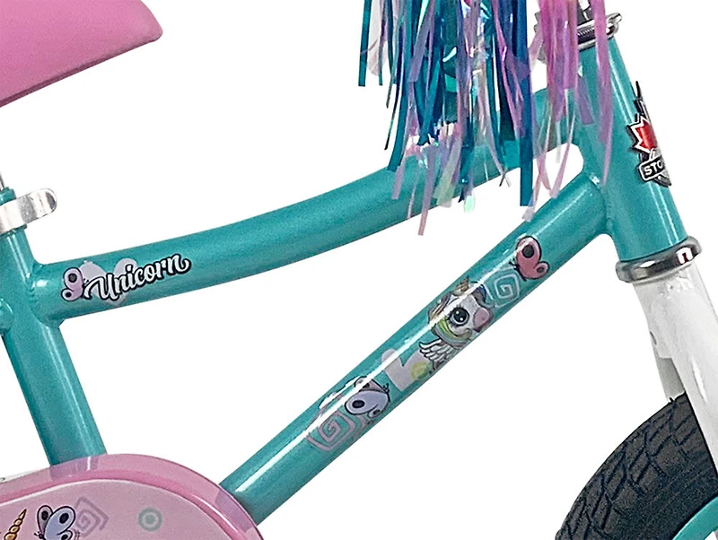 Stoneridge Unicorn Bike with Helmet - 12 inch - R Exclusive