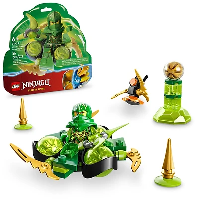 LEGO NINJAGO La vrille Spinjitzu puissante du dragon de Lloyd 71779 Ensemble de jeu de construction (56 pièces)