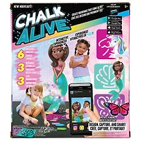 Chalk Alive Unicorn/Mermaid/Butterfly As