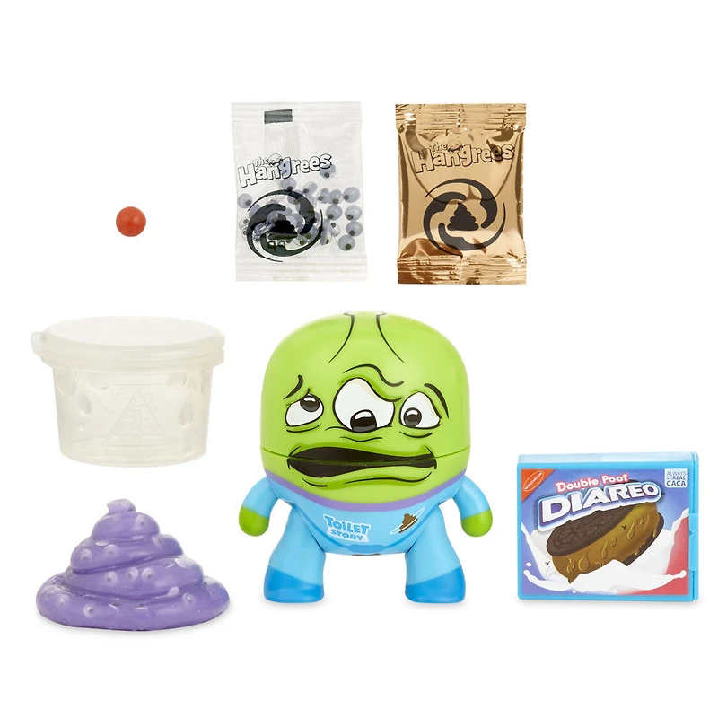 Figurine Parodie The Hangrees Toilet Story à collectionner avec gelée