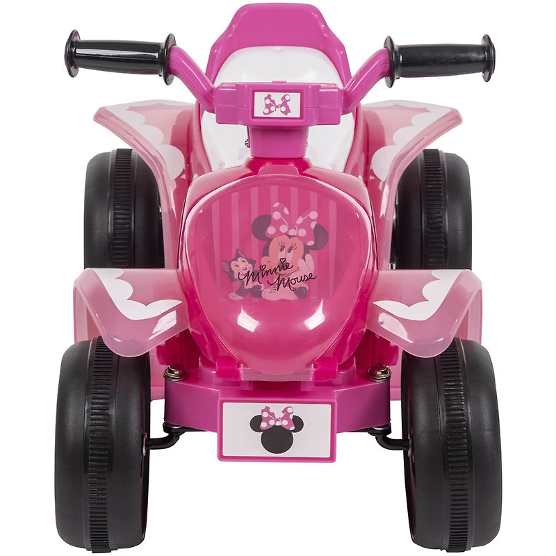 Minnie de Disney, jouet porteur, 6 volts, Quad par Huffy, Rose