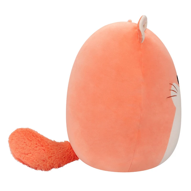 Squishmallows 16" - Erica le chinchilla à la pêche