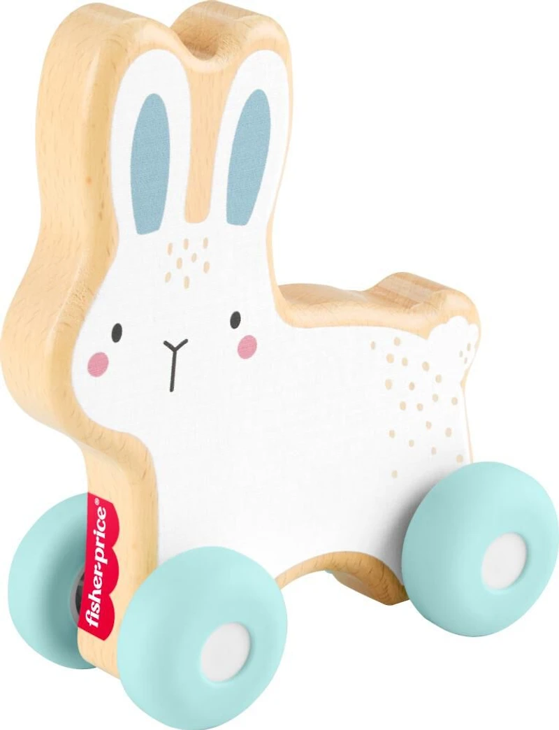 Fisher-Price Wooden Push-Along Bunny