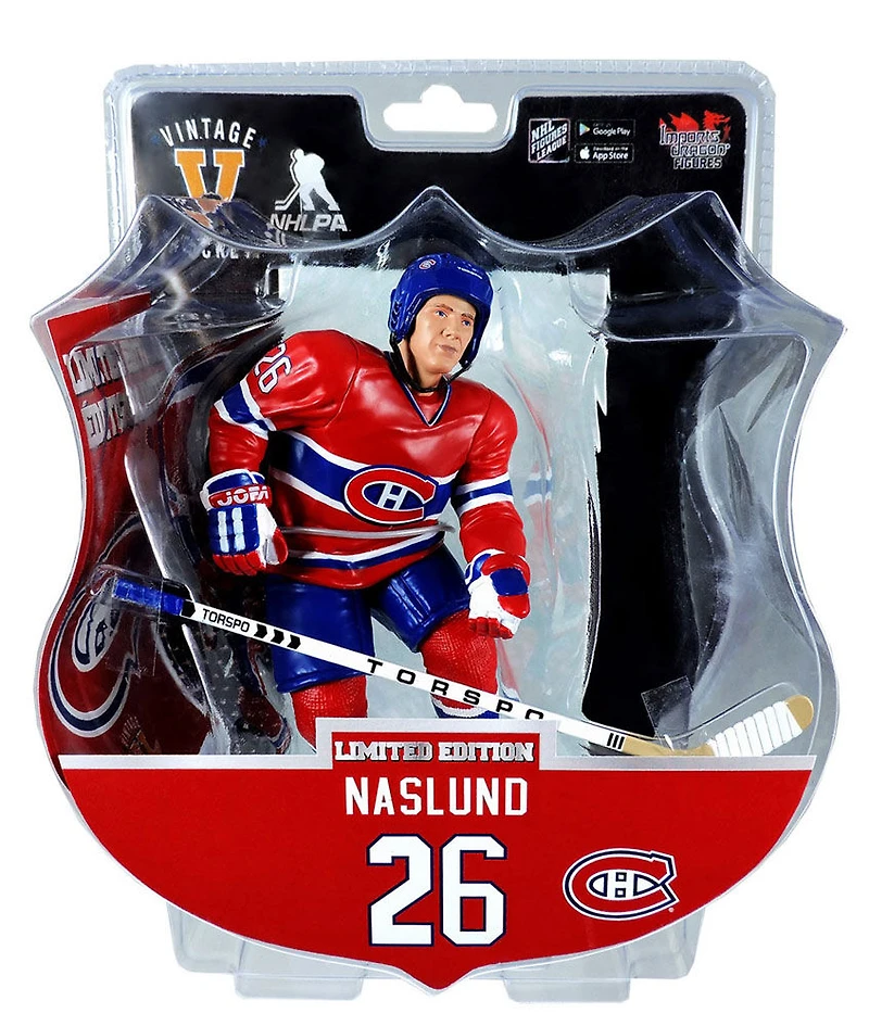 Mats Naslund des Canadiens de Montréal LNH figurine légendaire 6'.