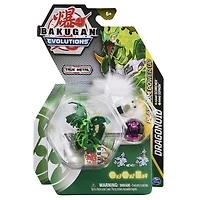 Bakugan Evolutions, Coffret Platinum Power Up Dragonoid avec Nano Scorcher et Siphon