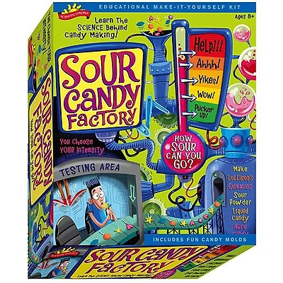 Sour Candy Factory Science Kit - English Edition