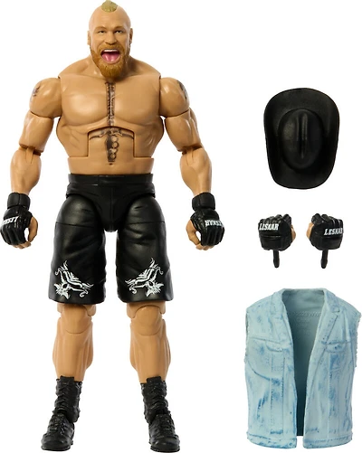 WWE-Brock Lesnar-Figurine articulée Élite 15cm de collection