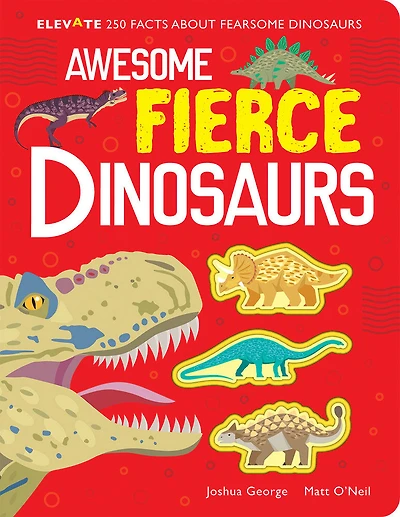 Awesome Fierce Dinosaurs - English Edition