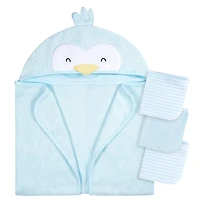 Gerber - 4 Piece Bath Set - Penguin