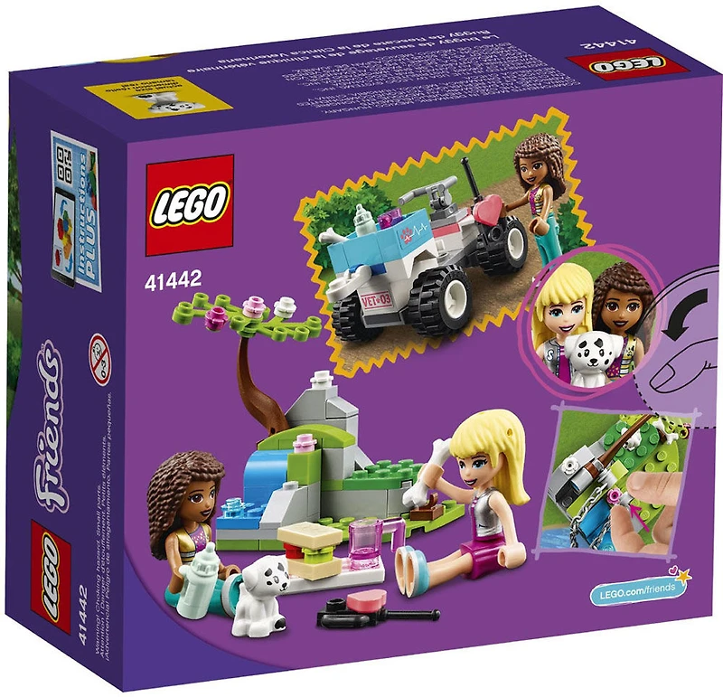 LEGO Friends Vet Clinic Rescue Buggy 41442 (100 pieces)