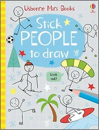 Usborne Minis: Stick People To Draw - Édition anglaise