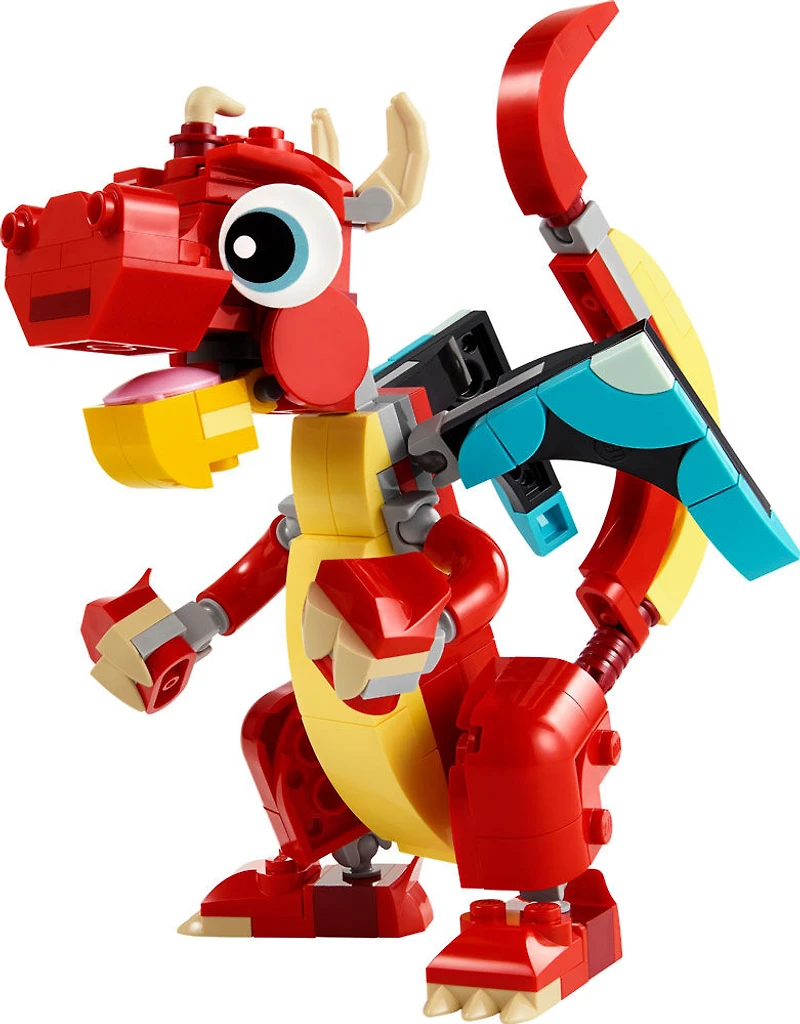 LEGO Creator 3 in 1 Red Dragon 3 in 1 Animal Toy Set 31145