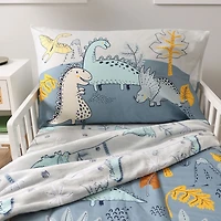 3-Piece Toddler Set - Grey Dino