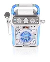 Singing Machine - Système de karaoké Groove Cube - Blanc